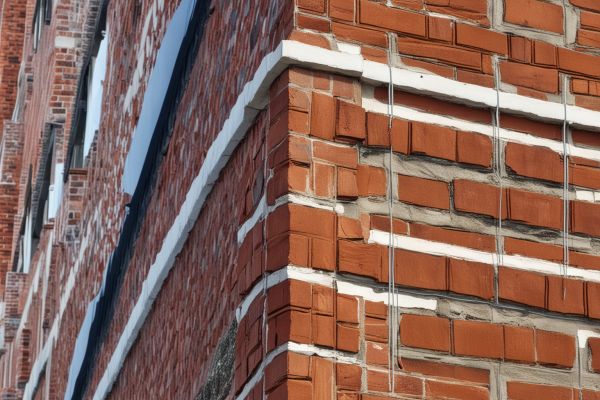 Healthcare facility with professional brick construction meeting medical building standards